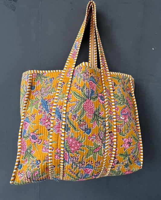 Market Bag | Quilted Cotton