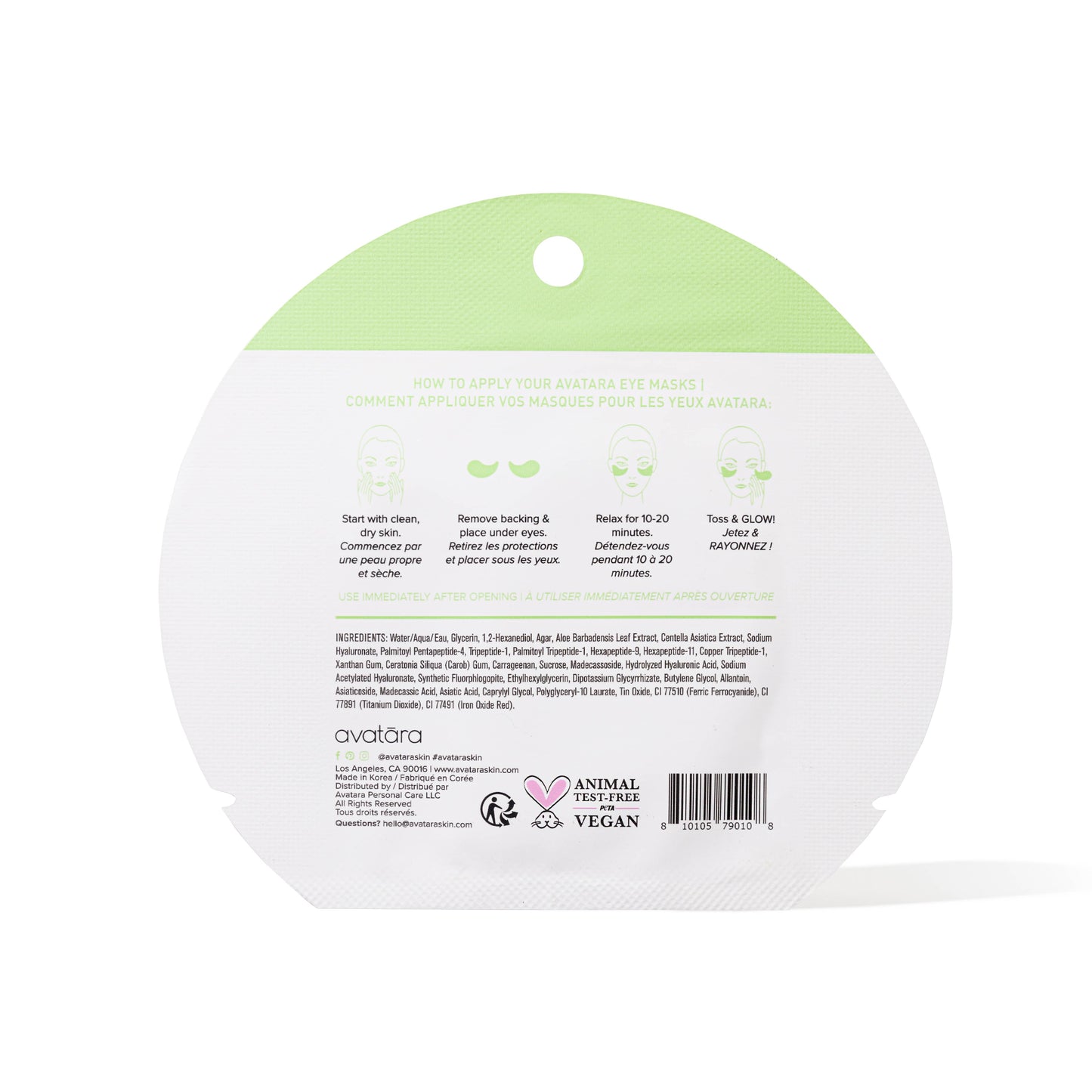 Soothe Sailing | Aloe Shimmering Eye Gels