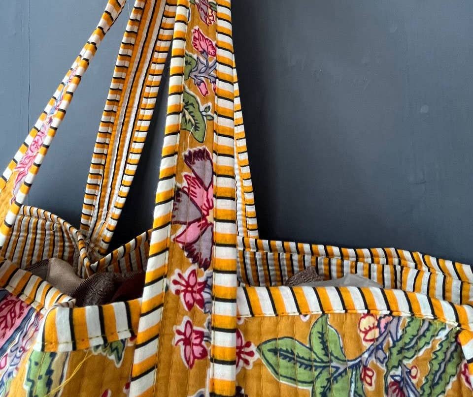 Quilted Cotton | Tote Bag