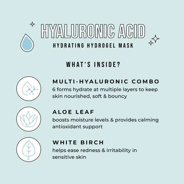 Hyaluronic Acid | Hydrating Hydrogel Mask