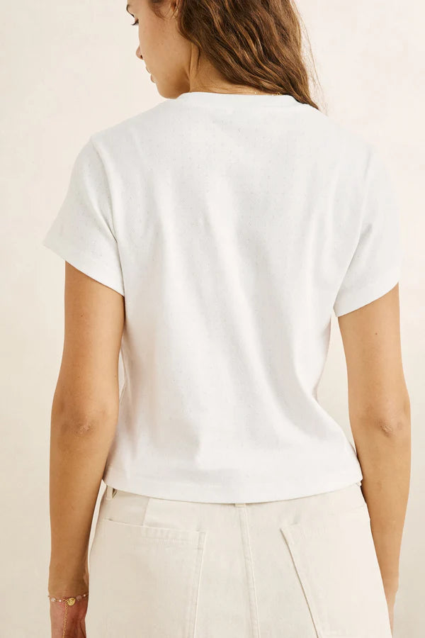 Bennie | Pointelle Tee