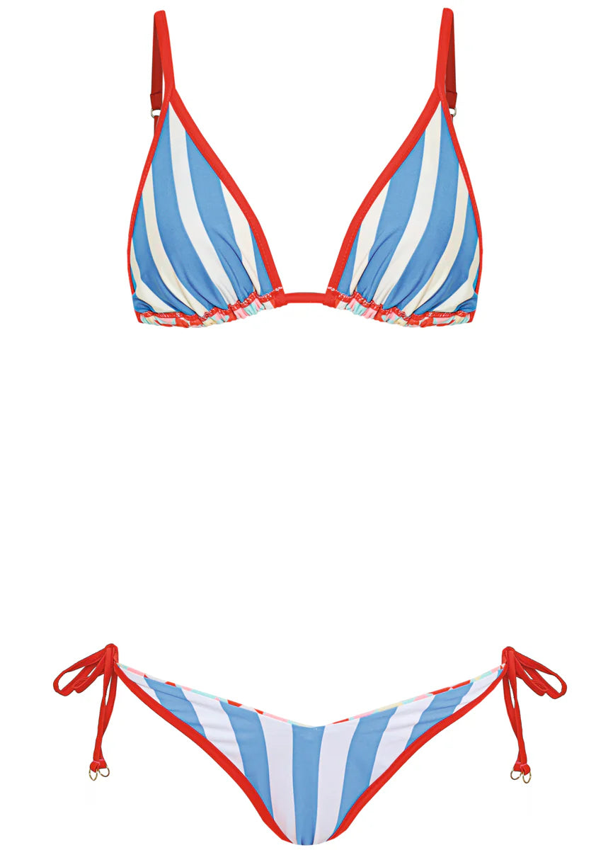 Geomatrix Ginger | Bikini Top