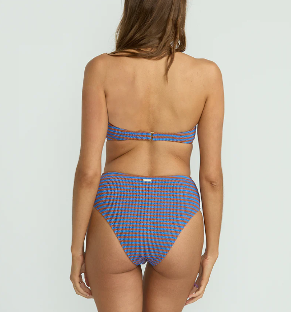 Summer High Stripe | Rio Bandeau Top