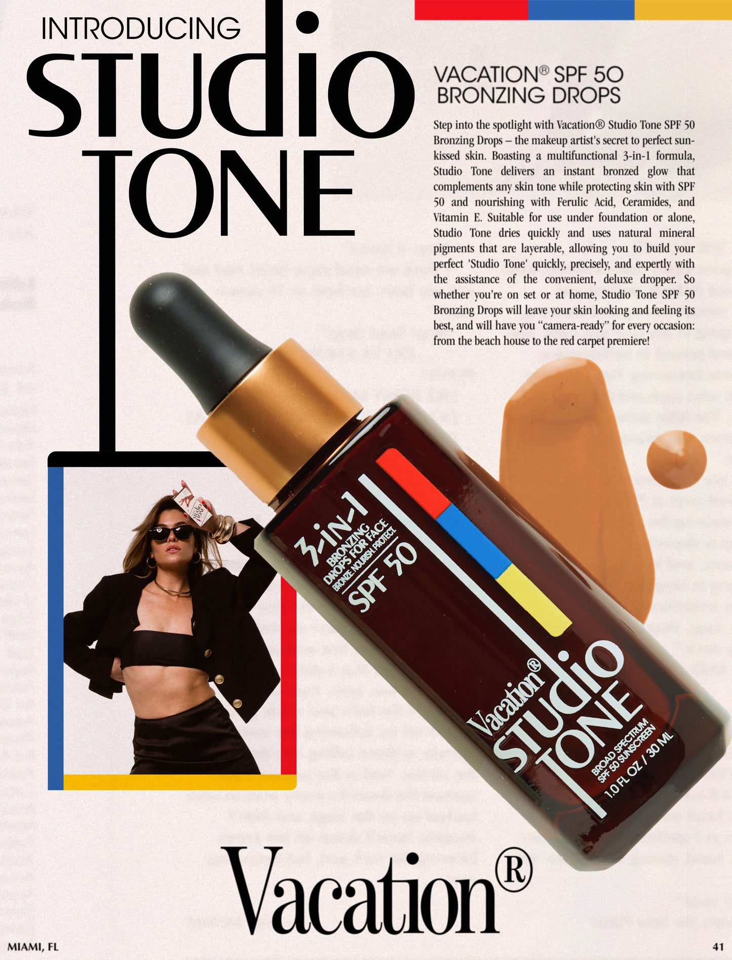 Vacation | Studio Tone Bronzing Drops SPF 50