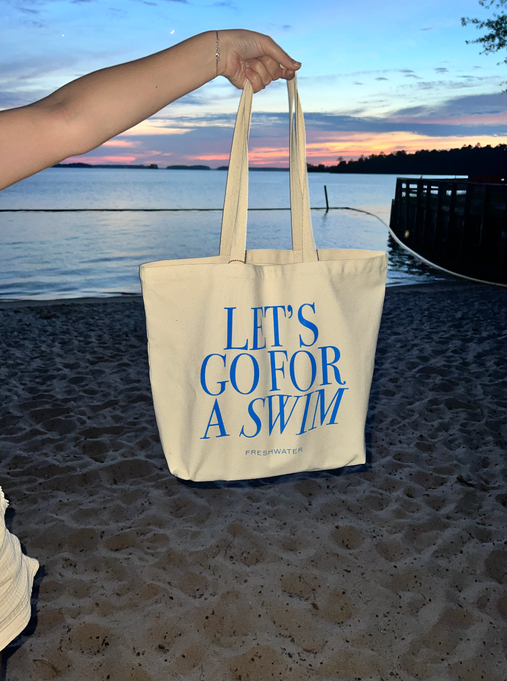 Let's Go For A Swim | Tote Bag