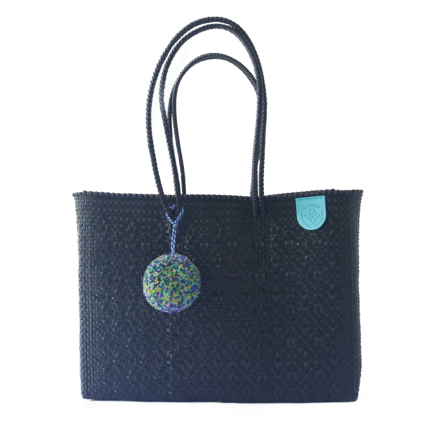Black Woven | Super Tote