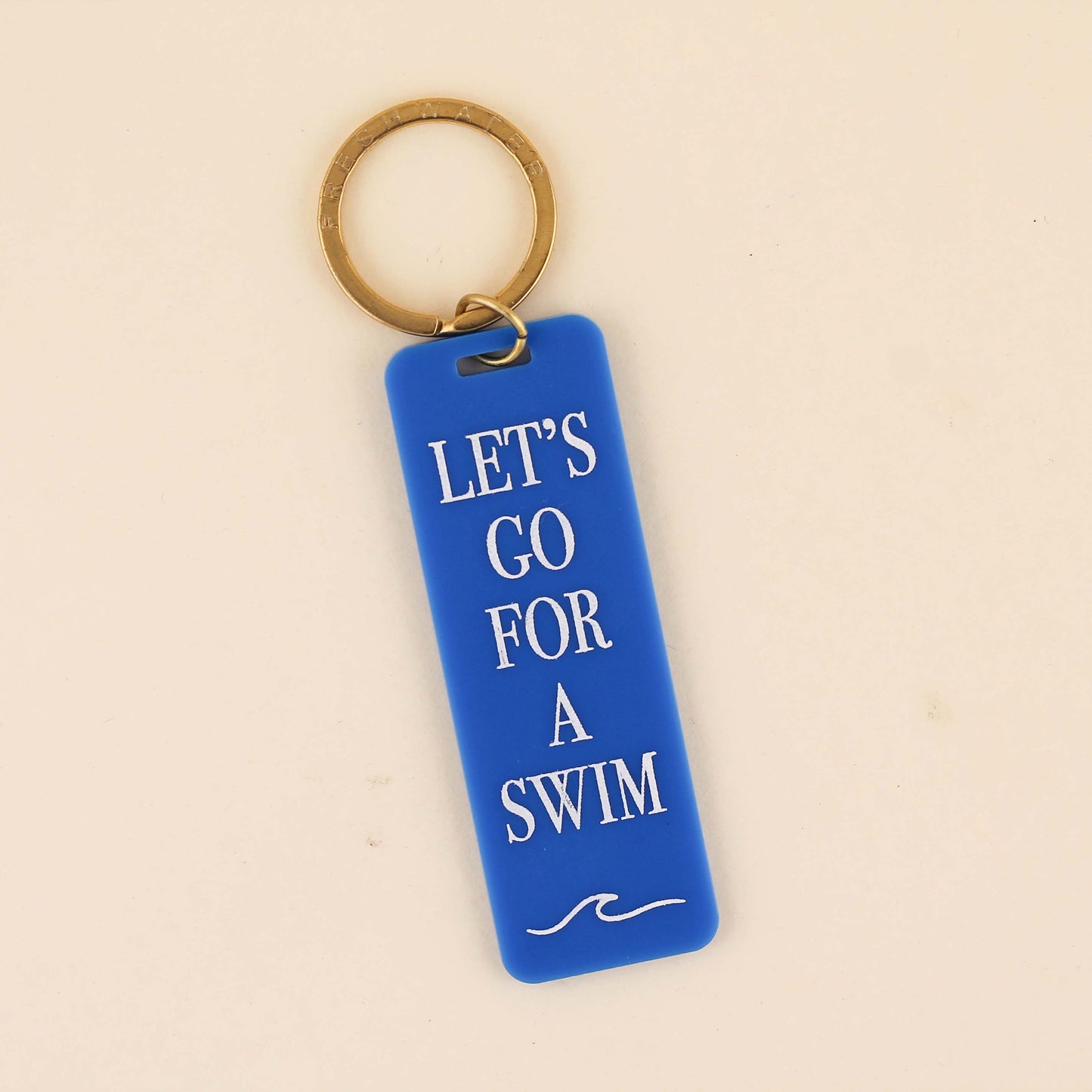Let's Go For A Swim | Keychain