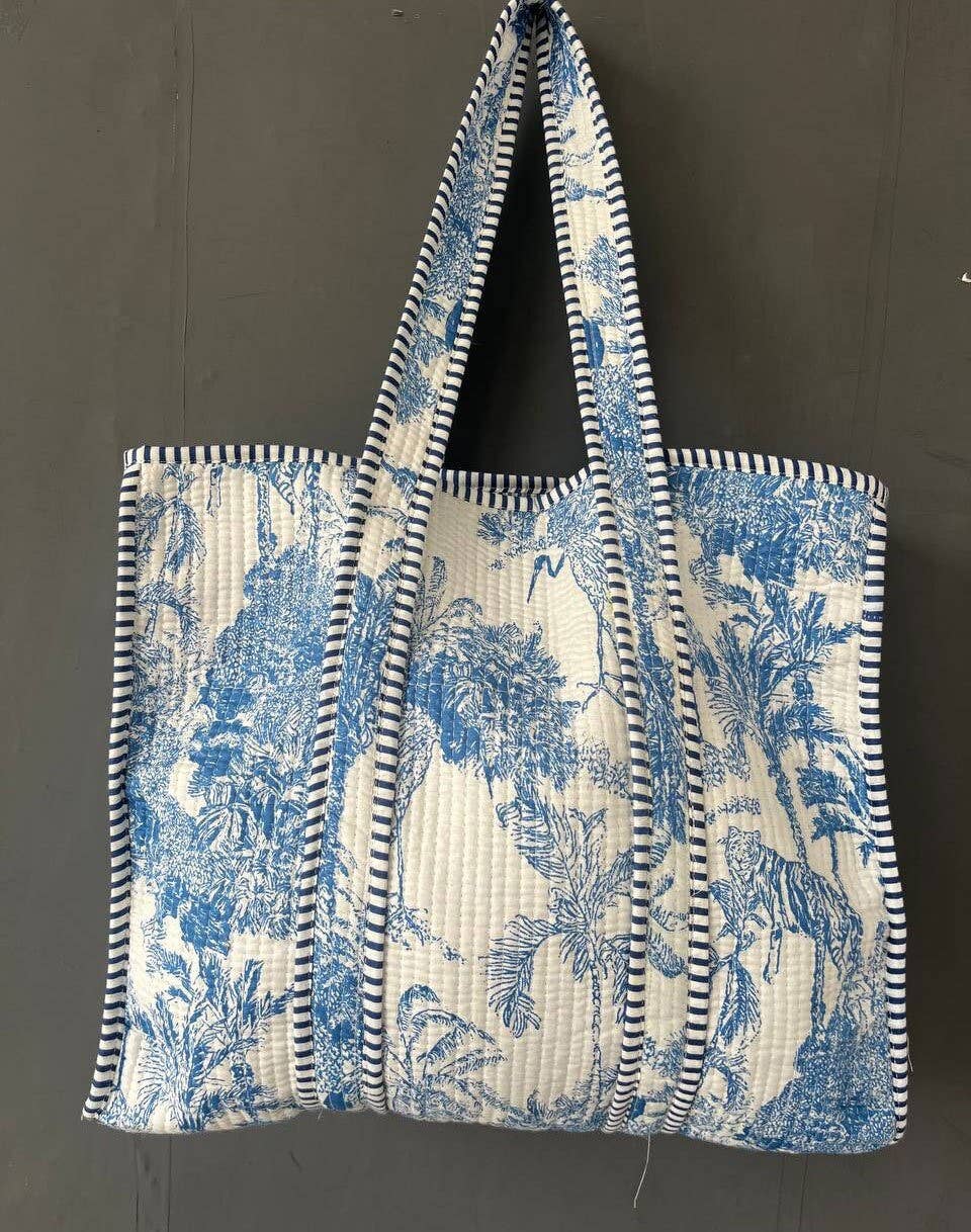 Quilted Cotton | Tote Bag