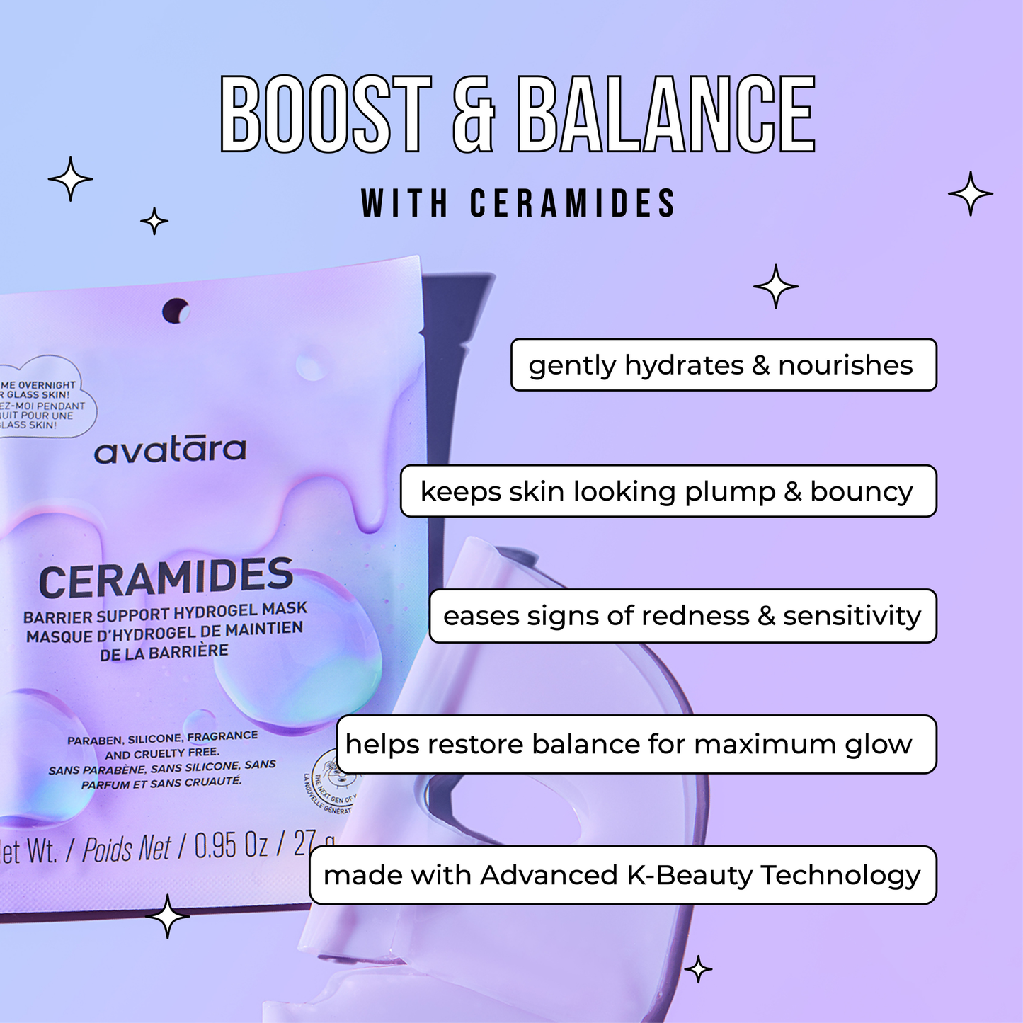 Ceramides | Barrier Support Hydrogel Mask