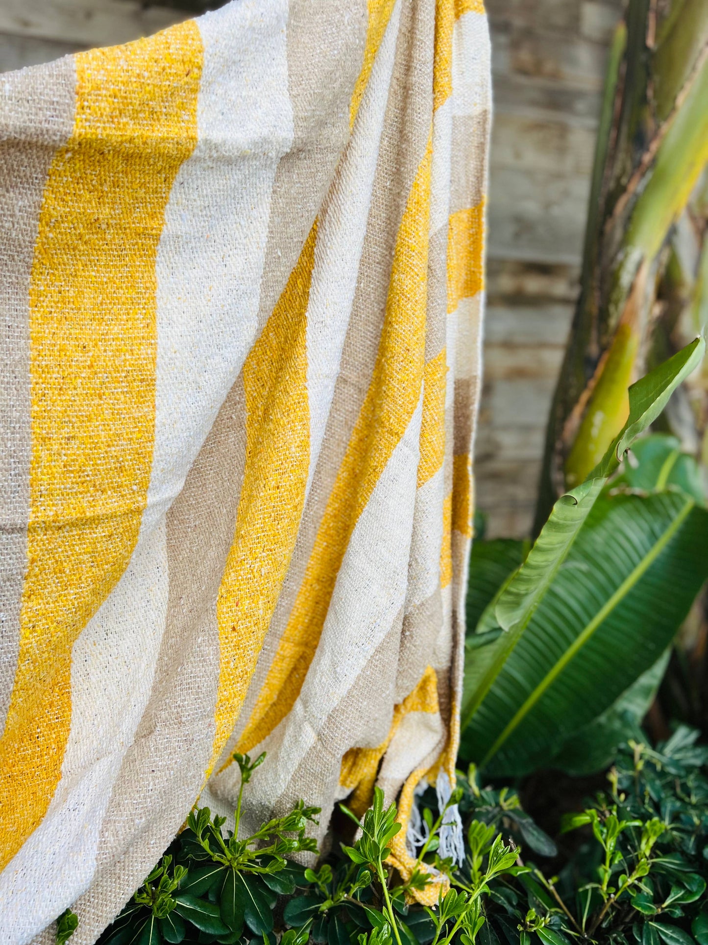 Coconut Flower | Throw Blanket