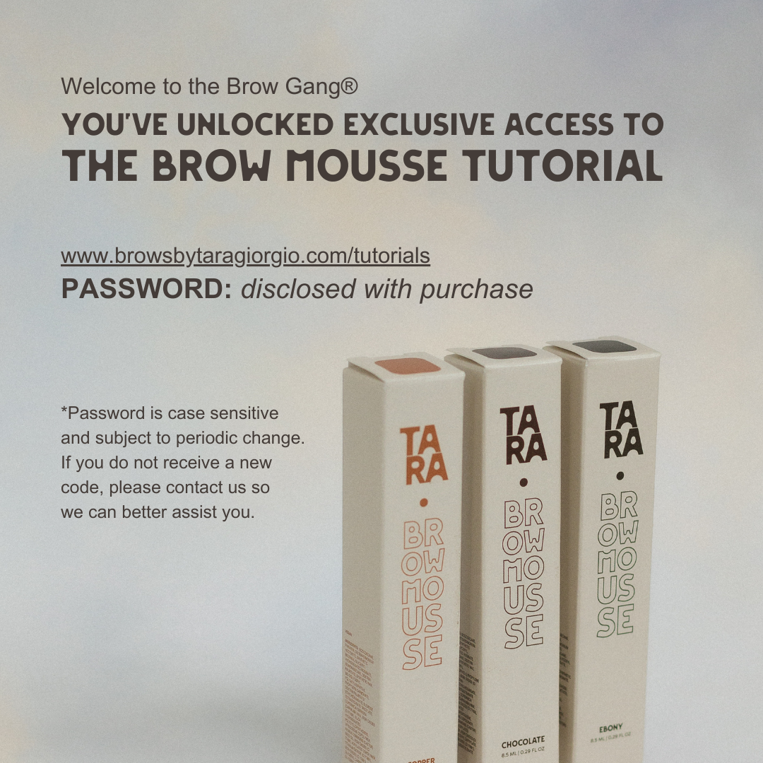 Brow Mousse