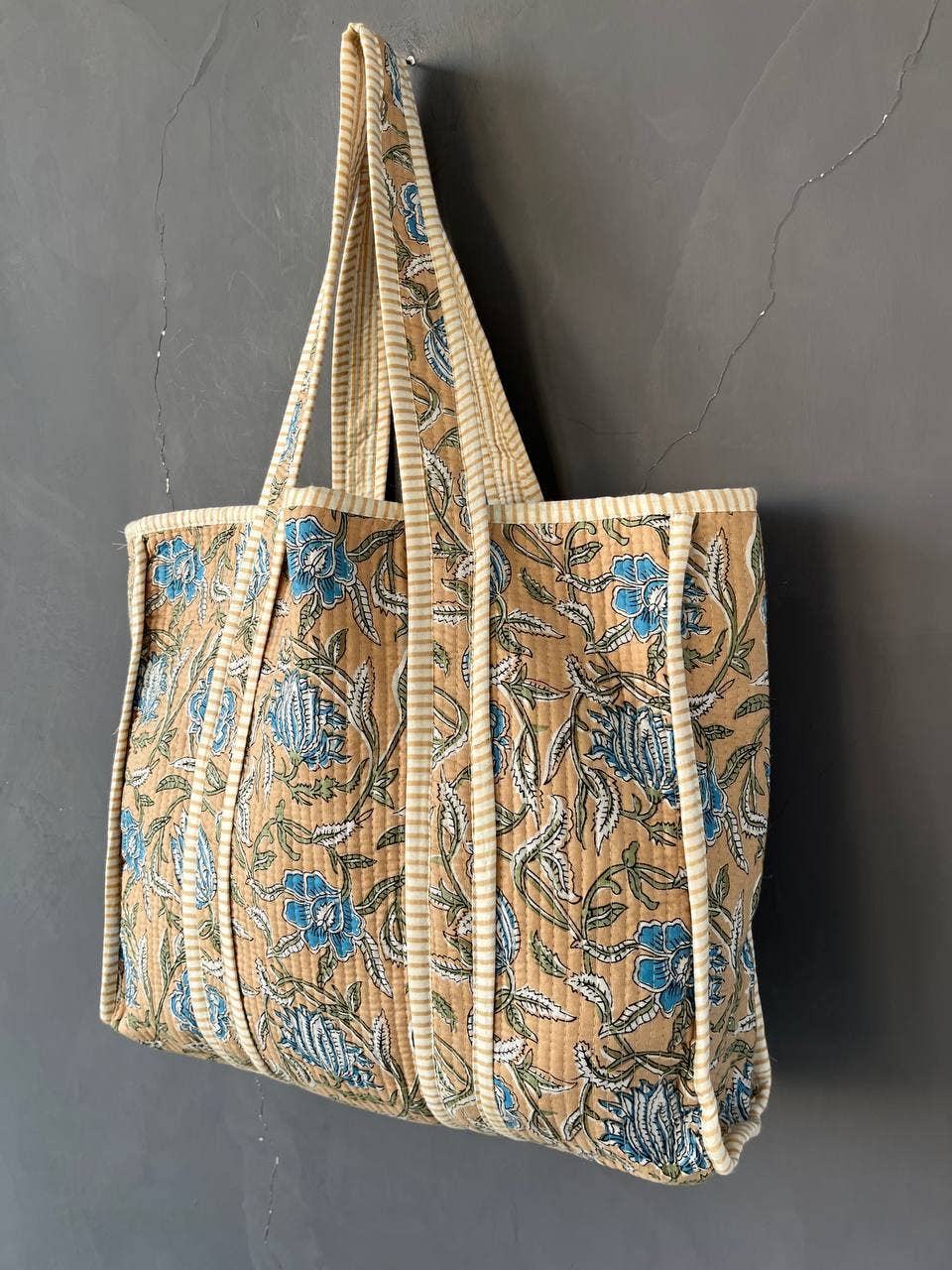 Quilted Cotton | Shoulder Bag