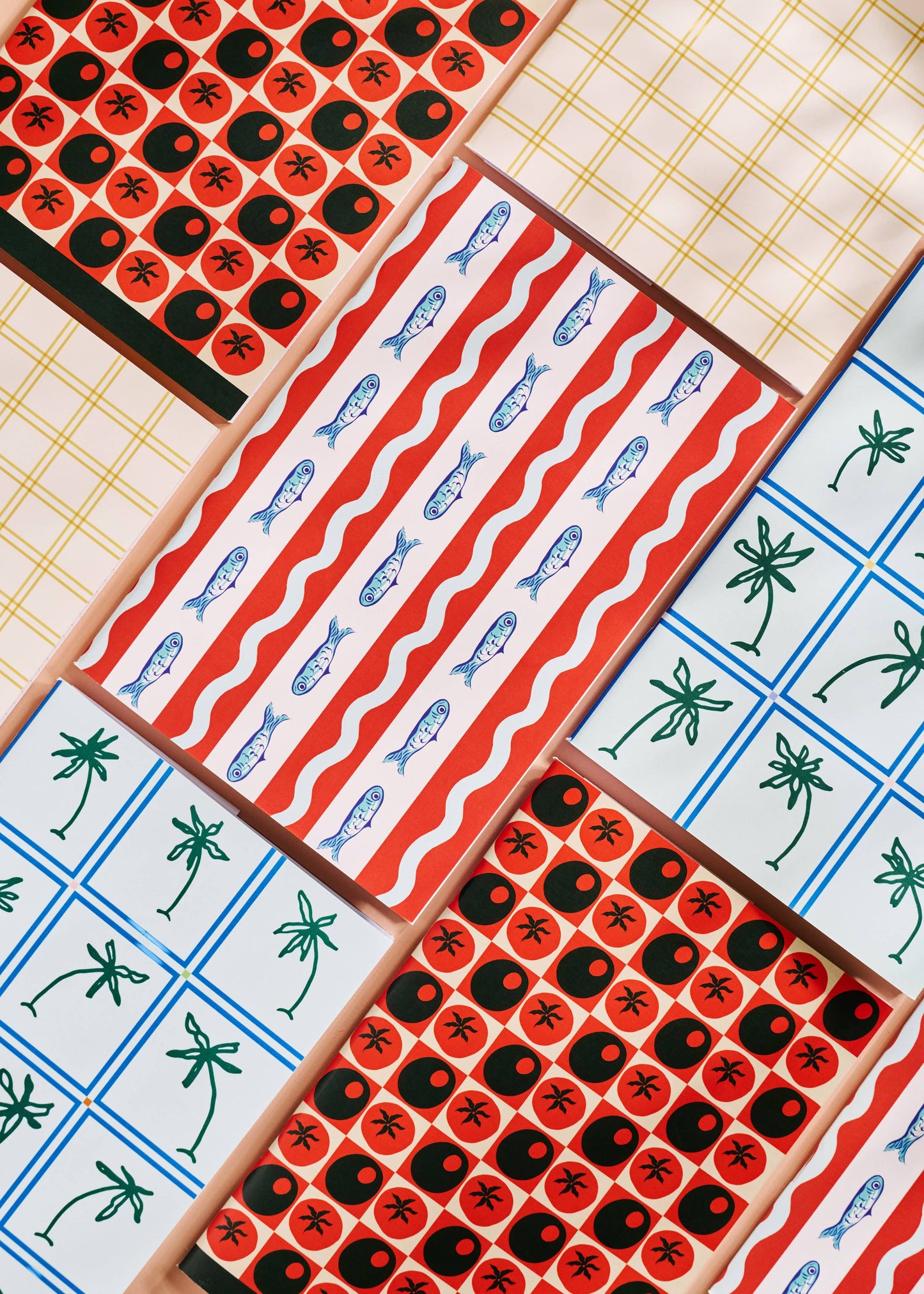 Palm Grid Weekly Planner
