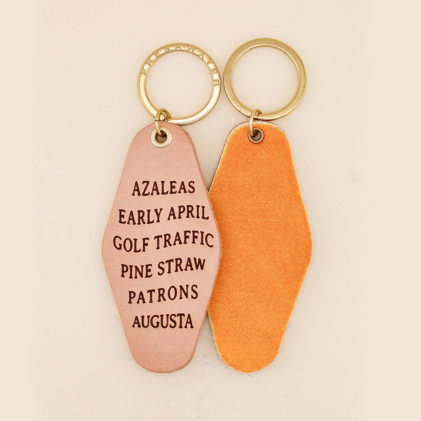 Custom Your City Favorites Keychain: Wave / Keychain with Hang Tag