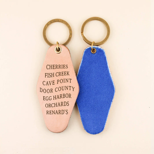 Custom Your City Favorites Keychain: Wave / Keychain with Hang Tag