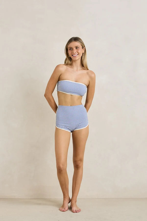 Capri Check | Boyleg Pant