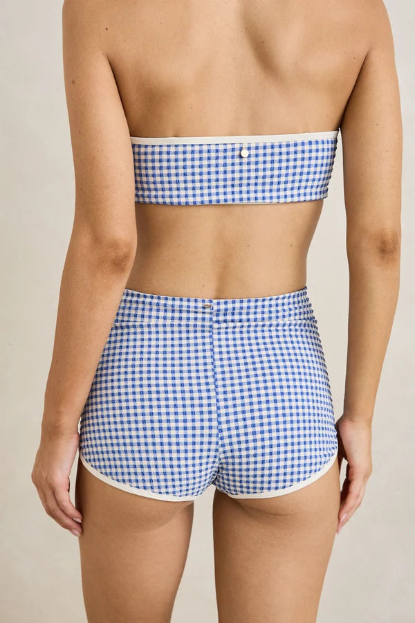Capri Check | Boyleg Pant