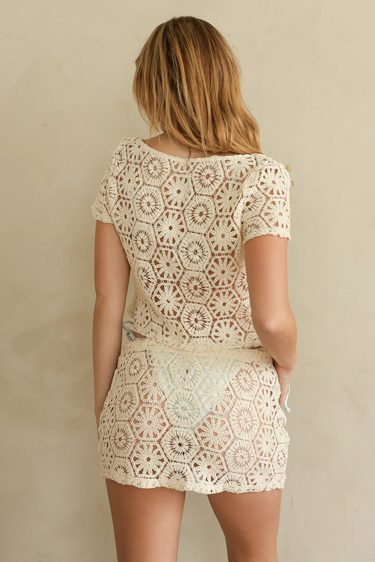 Sail Away | Mini Skirt