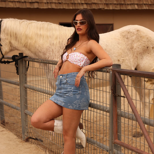 Denim | Mini Skirt