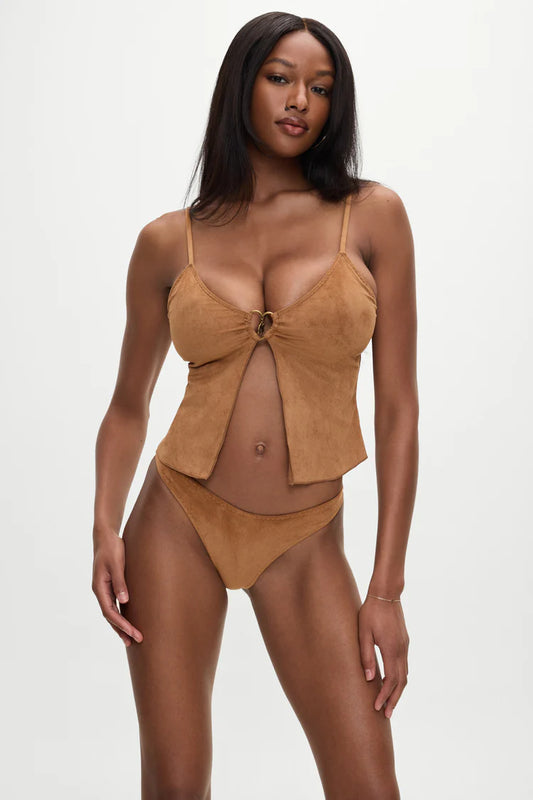 Dove Suede | Bikini Bottom