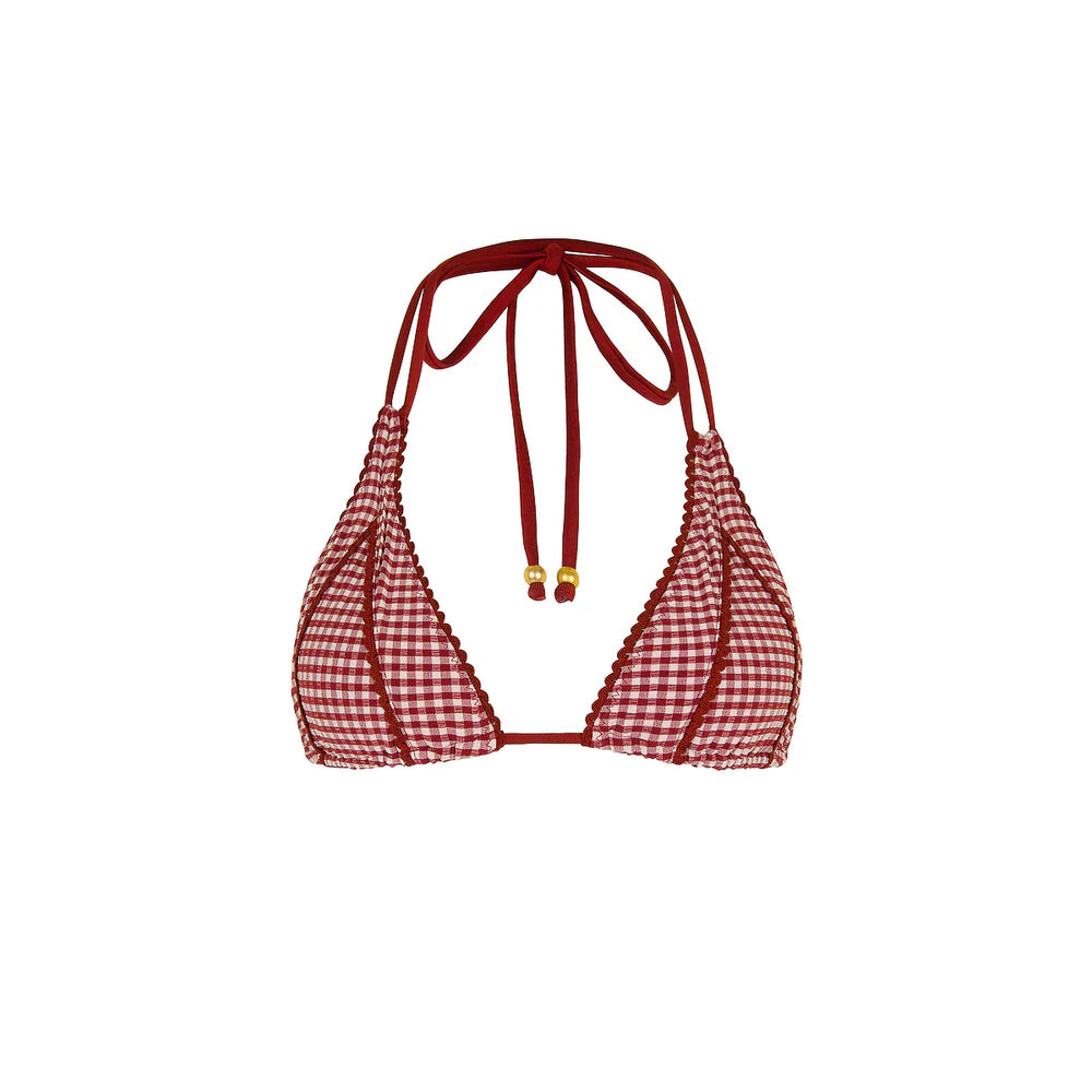 Decorative Panel Halter | Bikini Top