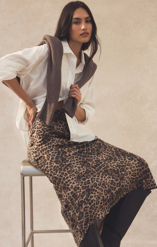 Izabel | Leopard Skirt