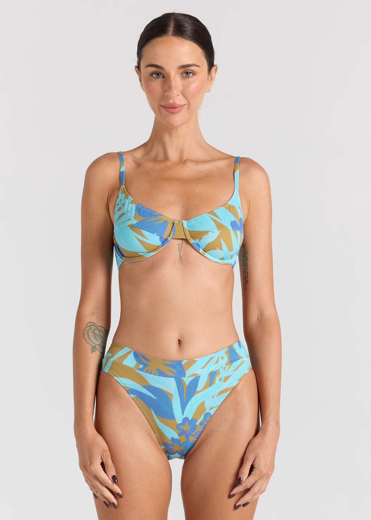Kealani High Cut Band | Bikini Bottom