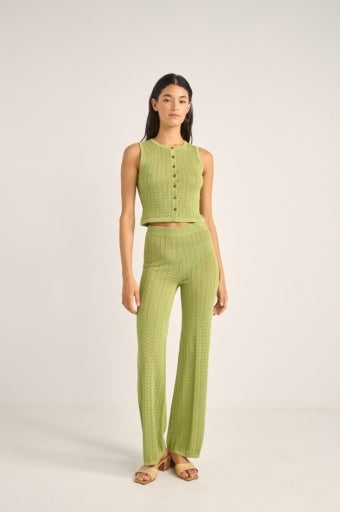 Ojai Straight Leg Pointelle | Pant
