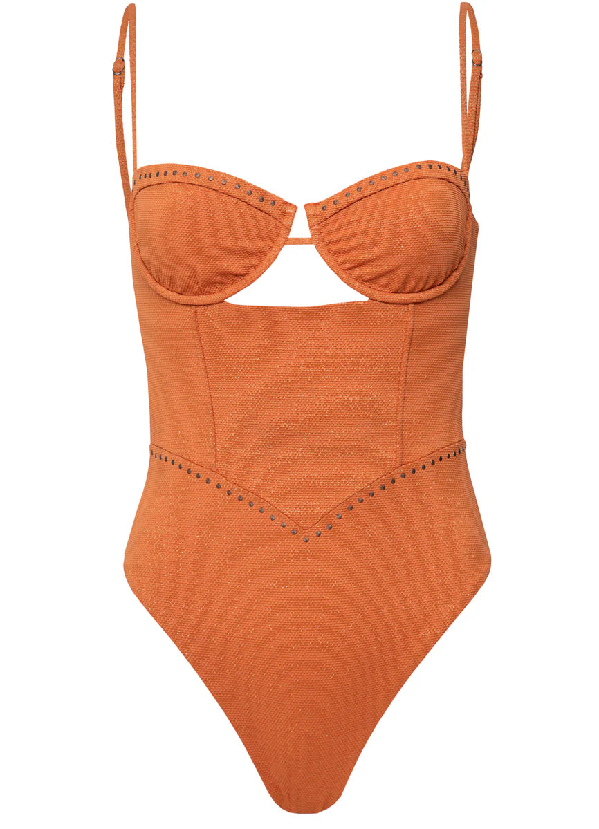 Bronzed Rodeo | Underwire One Piece