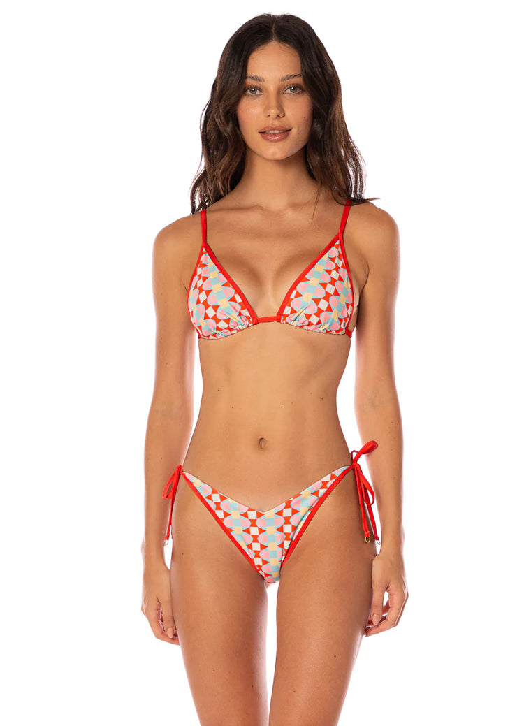 Geomatrix Ginger | Bikini Top
