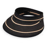 Black/Camel Stripe