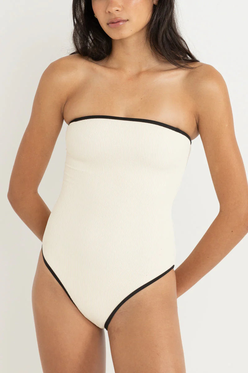 Essential Rib Contrast | One Piece