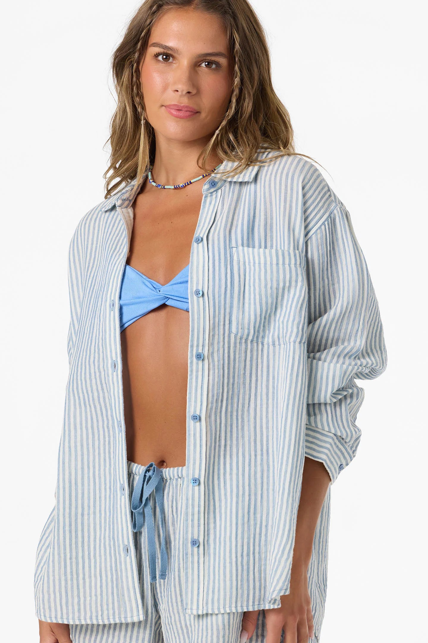 Leni Stripe | Relaxed Shirt