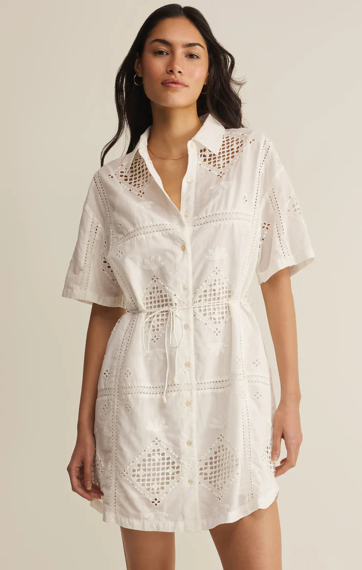 Annabelle | Eyelet Dress
