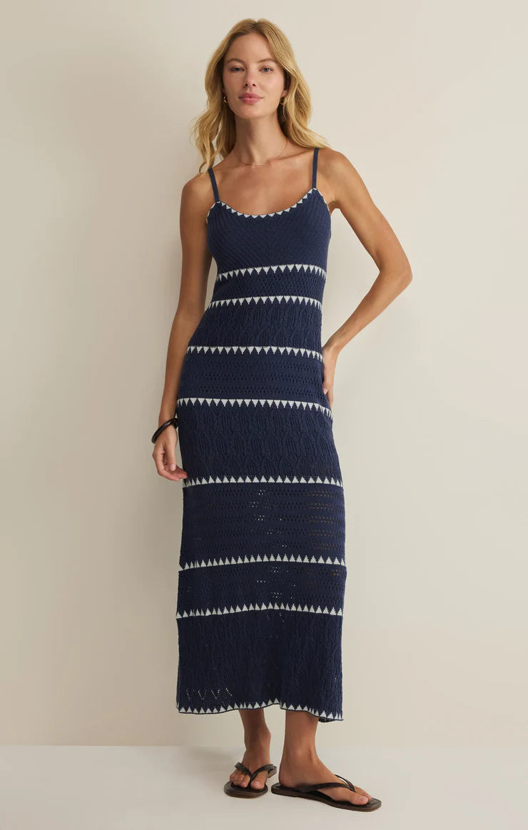 Catamaran Striped | Maxi Dress