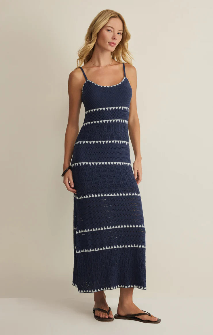 Catamaran Striped | Maxi Dress