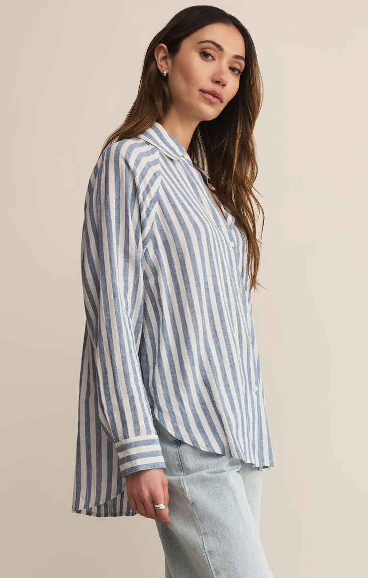 The Perfect Line | Button Up Top