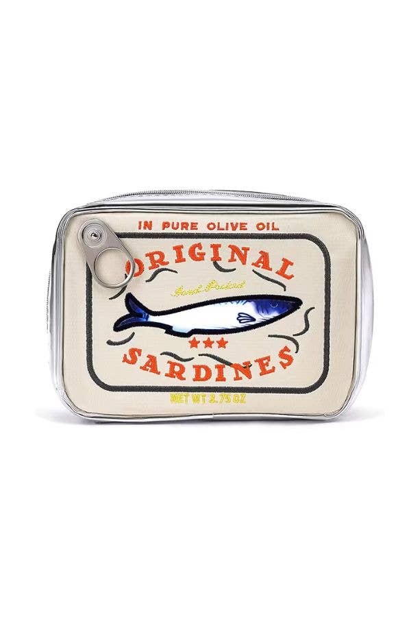 Sardine's Tin Can Gift Cosmetic Bag