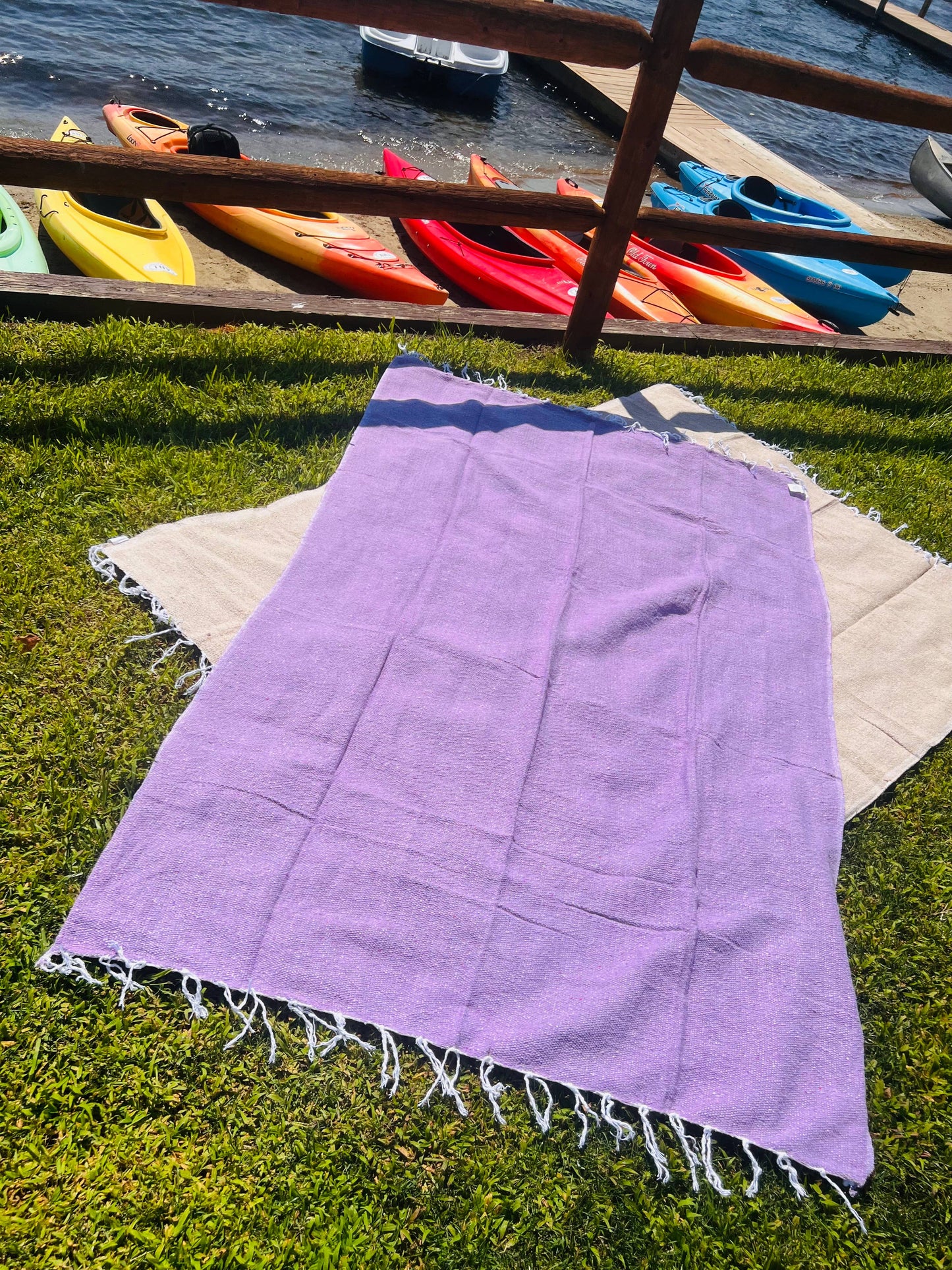 Yoga Adventure | Throw Blanket