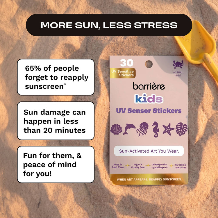 BURN NOTICE - Sun Sensor Kids Protection Patch