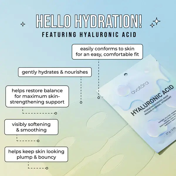 Hyaluronic Acid | Hydrating Hydrogel Mask