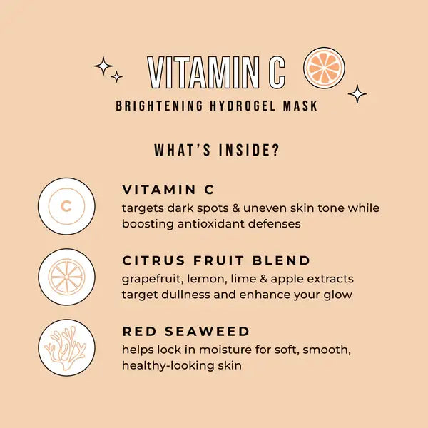 Vitamin C | Brightening Hydrogel Mask