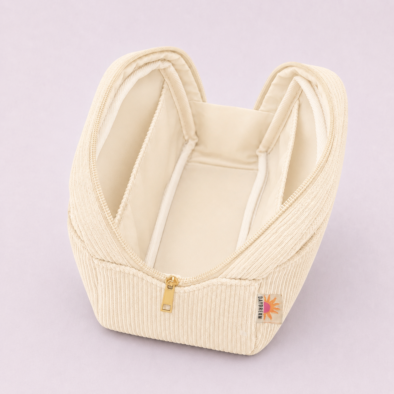 Small makeup bag 7"  | Cord pouch | Chasing sunsets | Fall