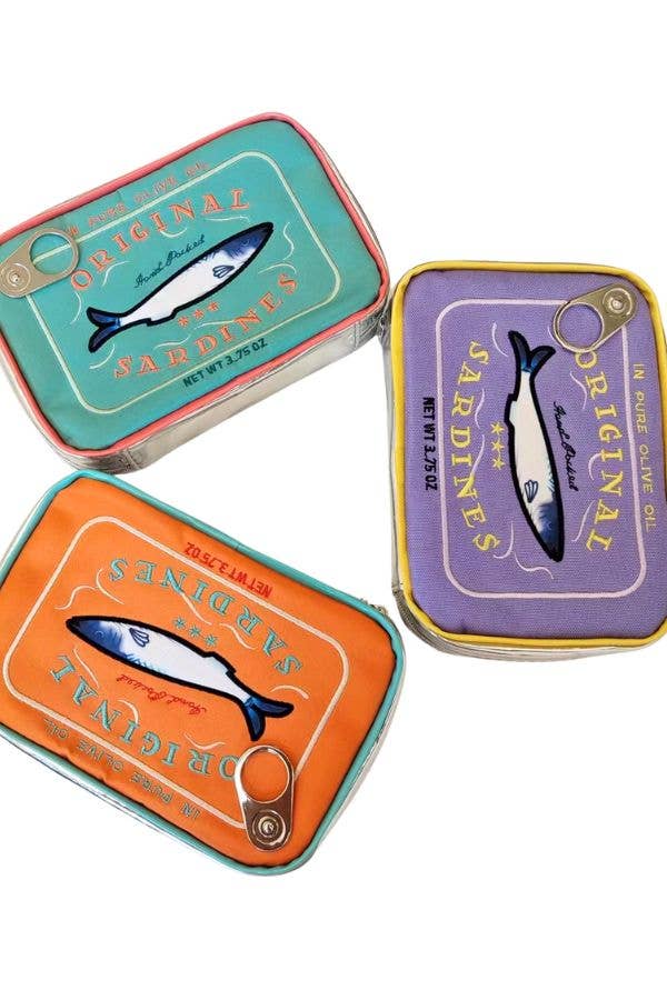 Sardine's Tin Can Gift Cosmetic Bag