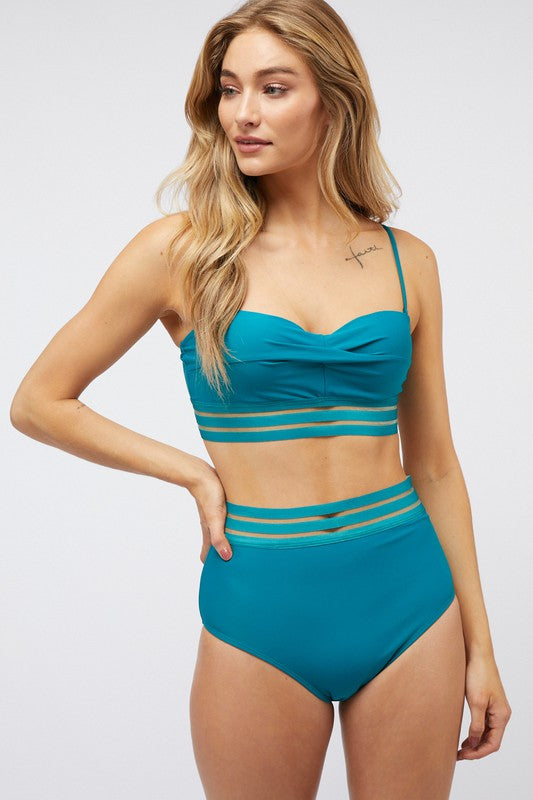 Solid Two Piece | Swimsuit Set