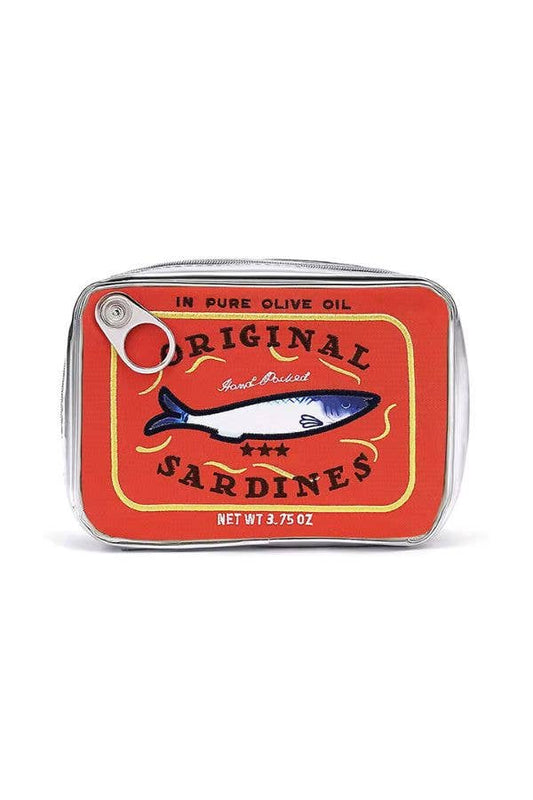Sardine's Tin Can Gift Cosmetic Bag