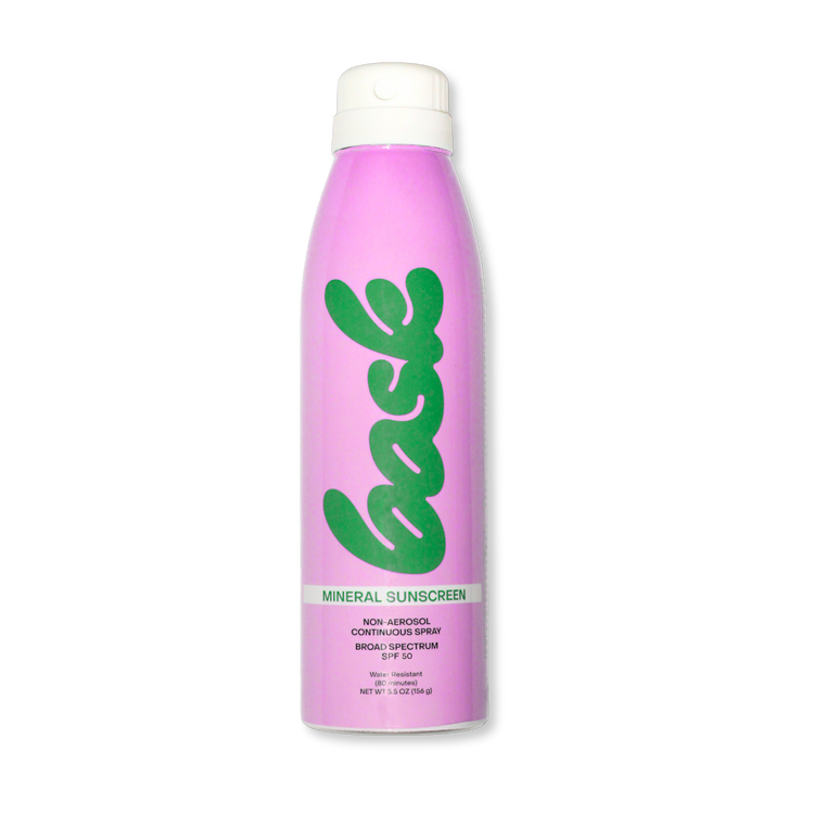 Bask SPF 50 Mineral Non-Aerosol Spray - Fragrance-Free