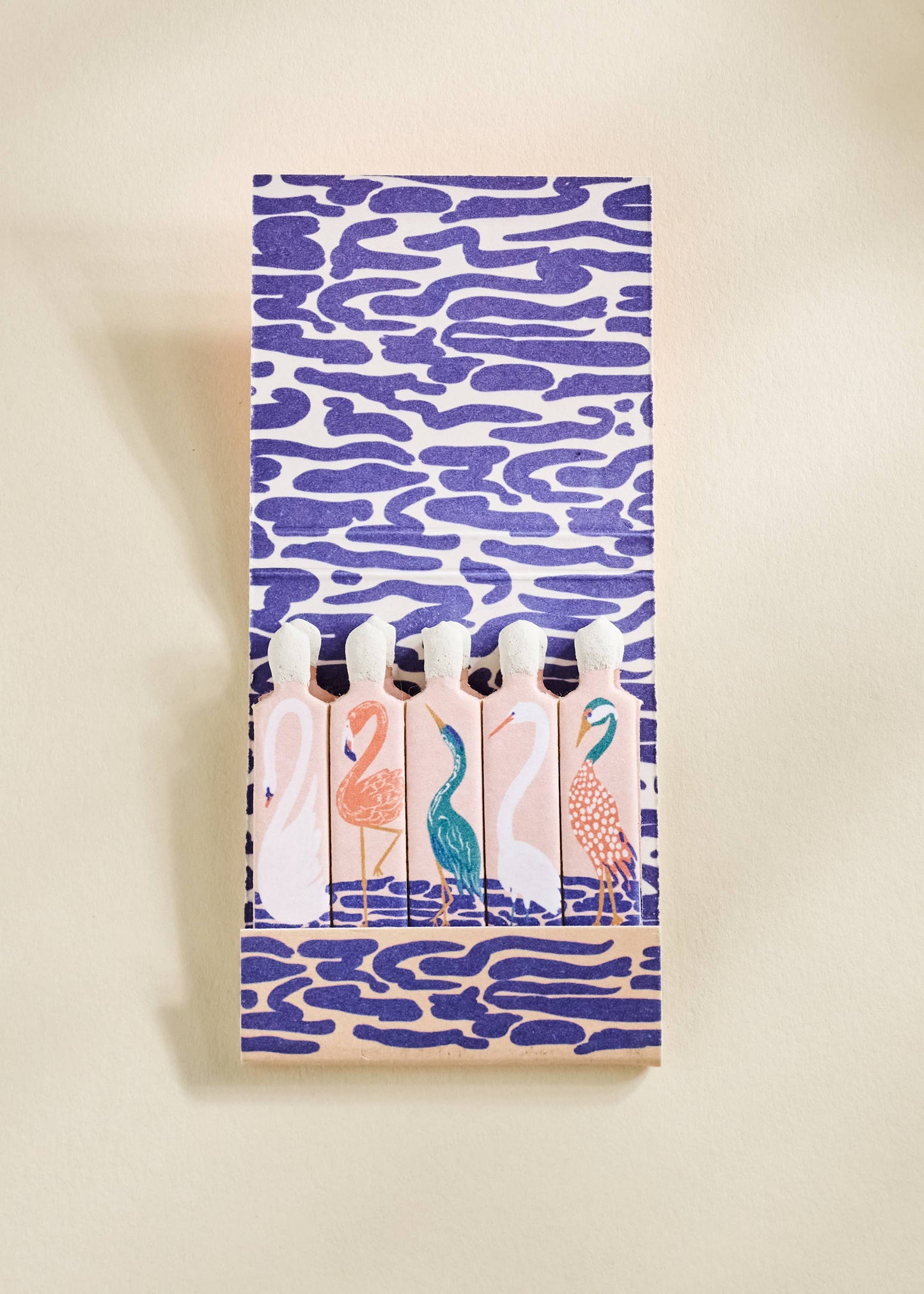 Tropical Sunset Birds | Printed Matchbook