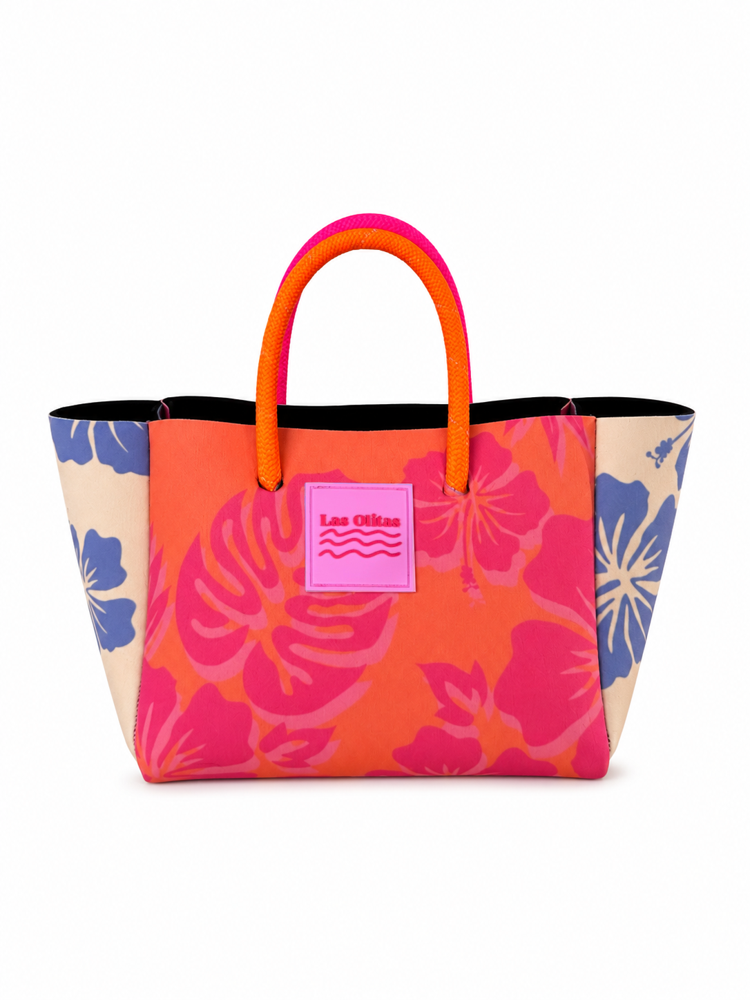The Little Bag in Raspberry Orange