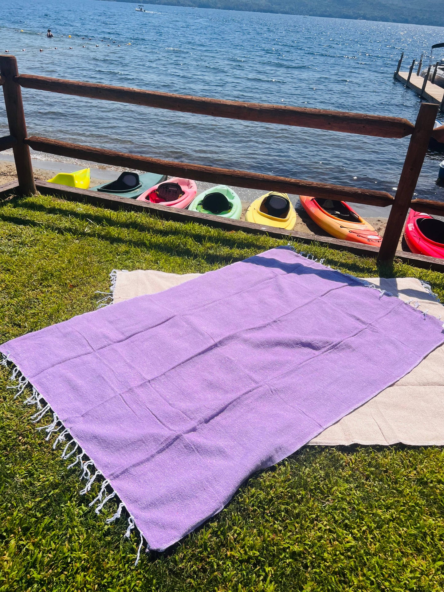 Yoga Adventure | Throw Blanket